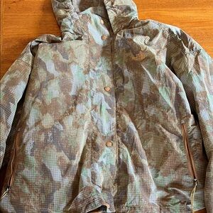 The North Face Multicolor Camouflage Jacket